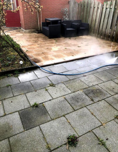 Terras en tuin reinigen Utrecht